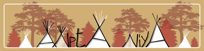 Camping sous tipi Sioux dans la vallée de la Clarée